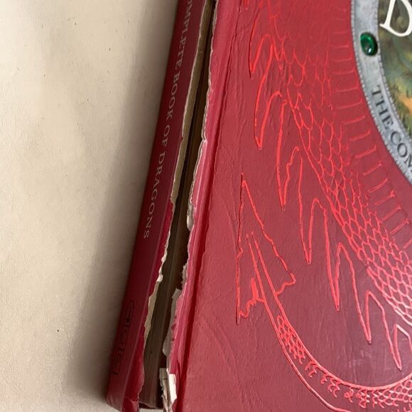 Dragonology The Complete Book Dragons Red Book Species History Behavior Taming - Picture 4 of 12